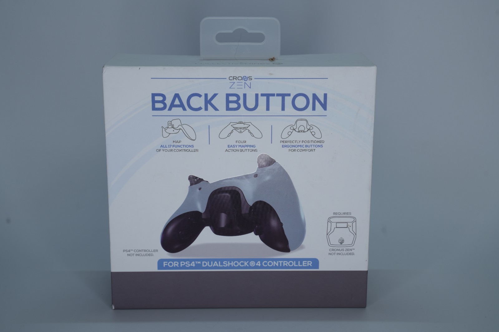 Back Button Attachment for the Sony Playstation 4 Controller and Cronus Zen