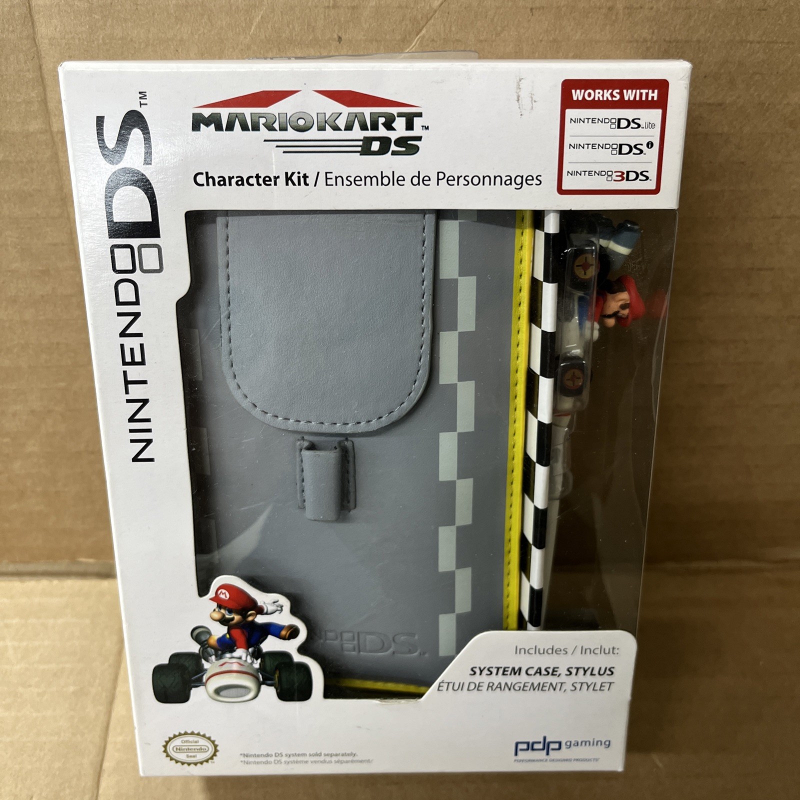 MARIOKART NINTENDO DS, DS lite & 3DS includes System case + Stylus, NEW
