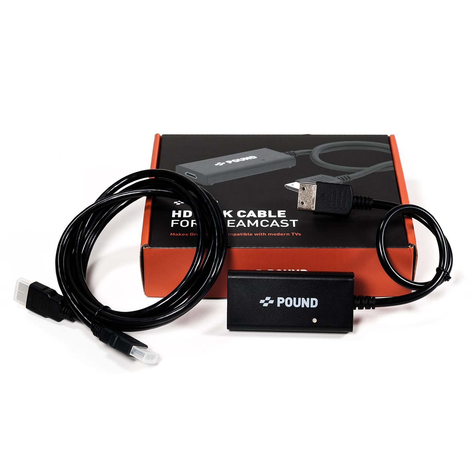 Pound HD Link Cable for Sega Dreamcast – HDMI Cable Converts Native VGA Signa…