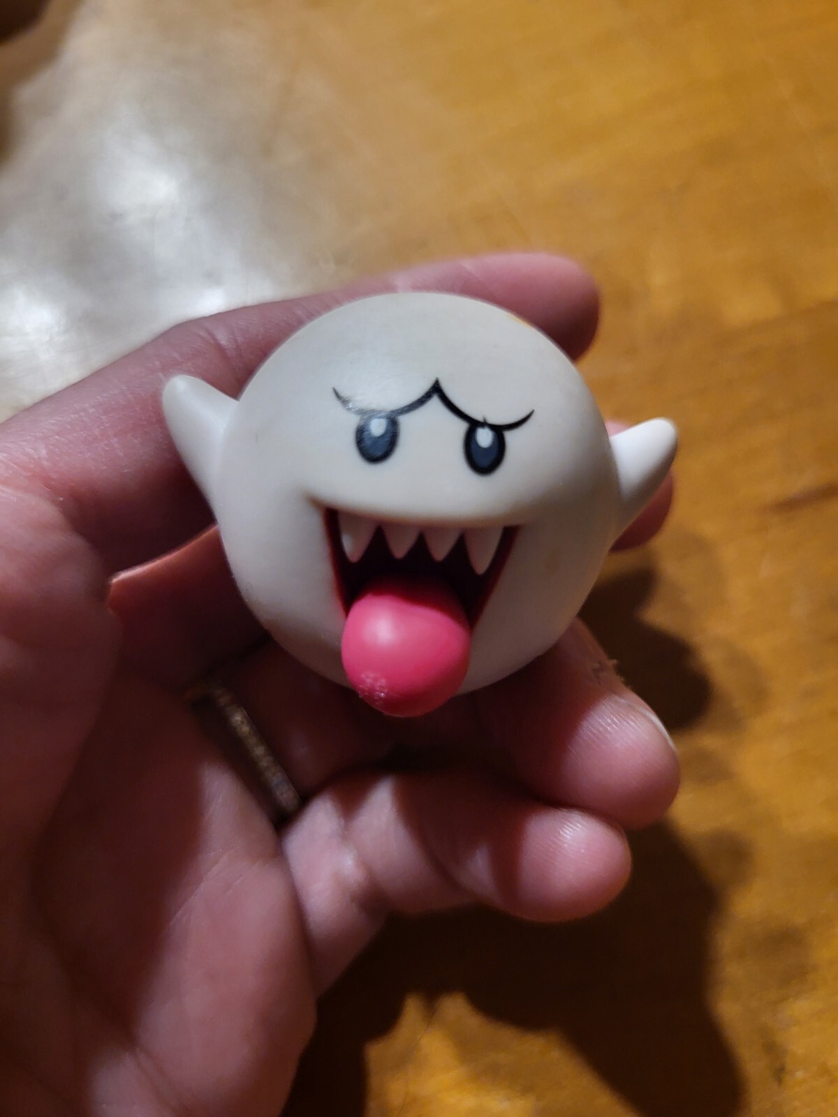 Nintendo Boo Ghost NO BASE Super Mario Bros. Amiibo Figure READ Wii U Switch