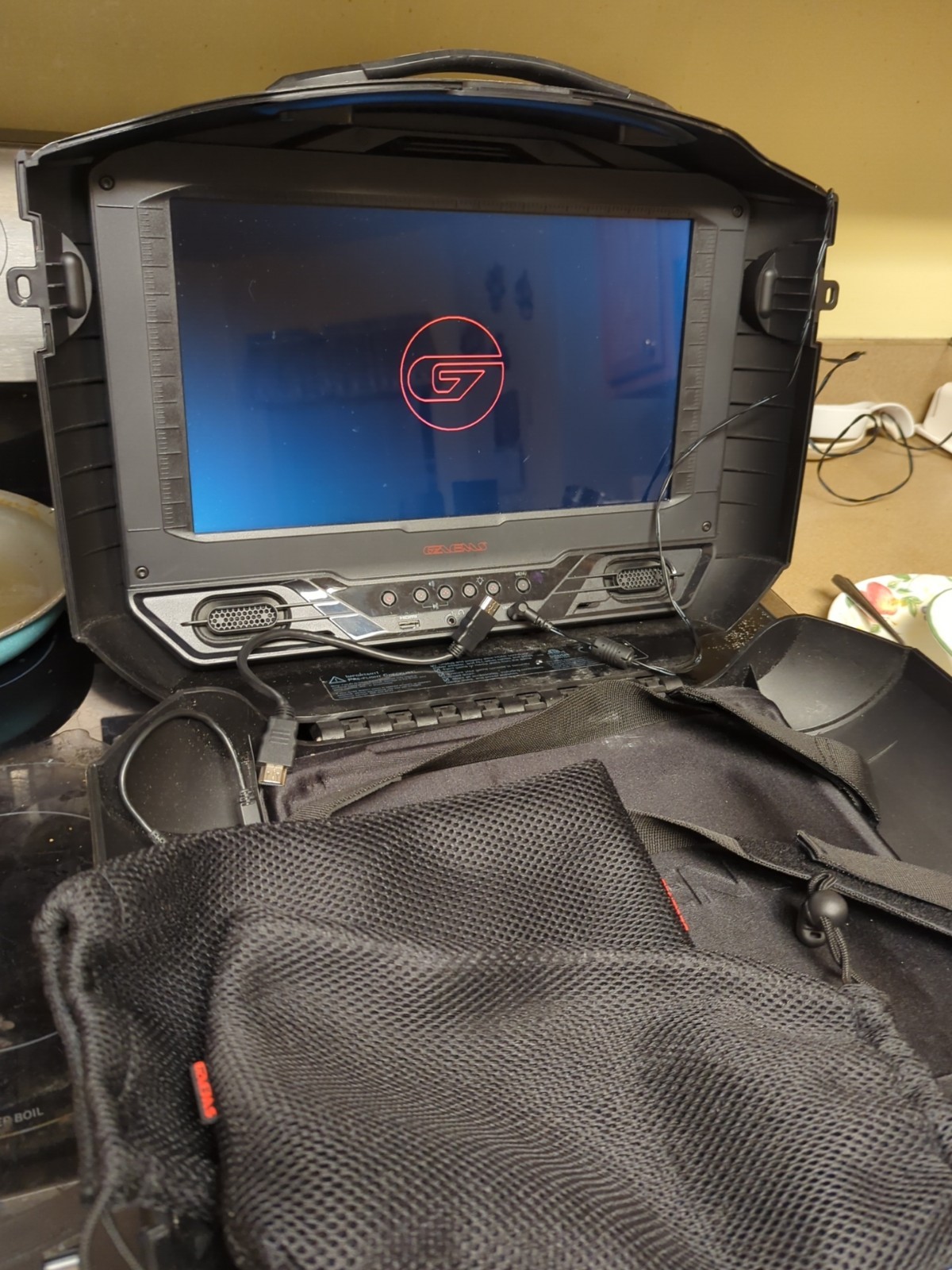 Gaems Vanguard Portable Gaming Monitor With HDMI Adapter Case