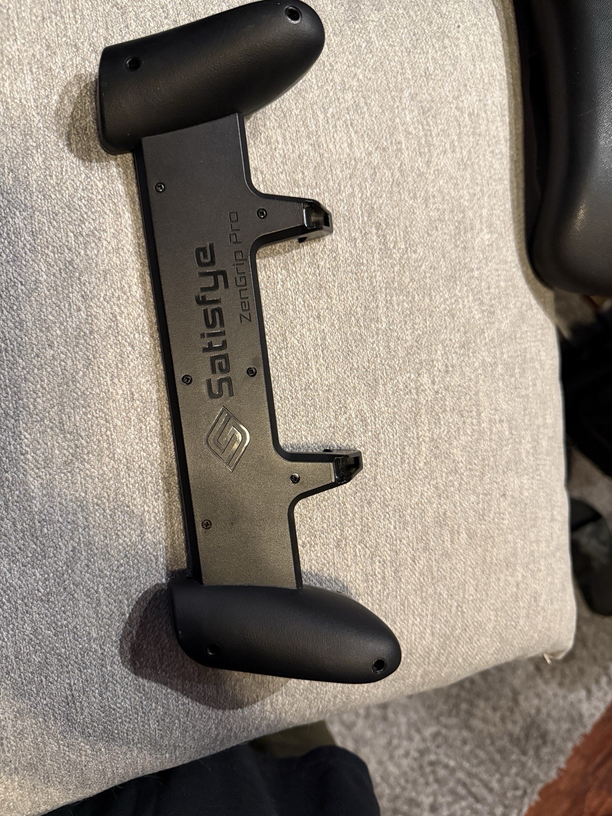 Satisfye ZenGrip Pro Grip Controller Attachment for Nintendo Switch OLED Black