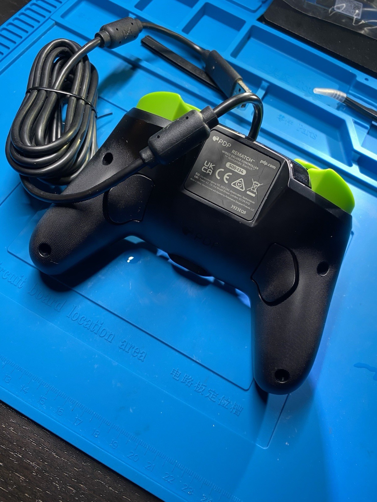 PDP REMATCH GLOW 1-Up Mushroom Wired Nintendo SwitchController