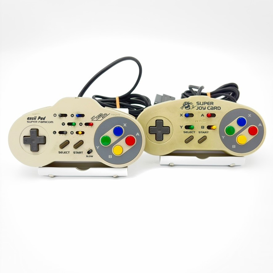 Super Famicom Controller Super Joy Card and Ascii Pad Controllers Tested Read