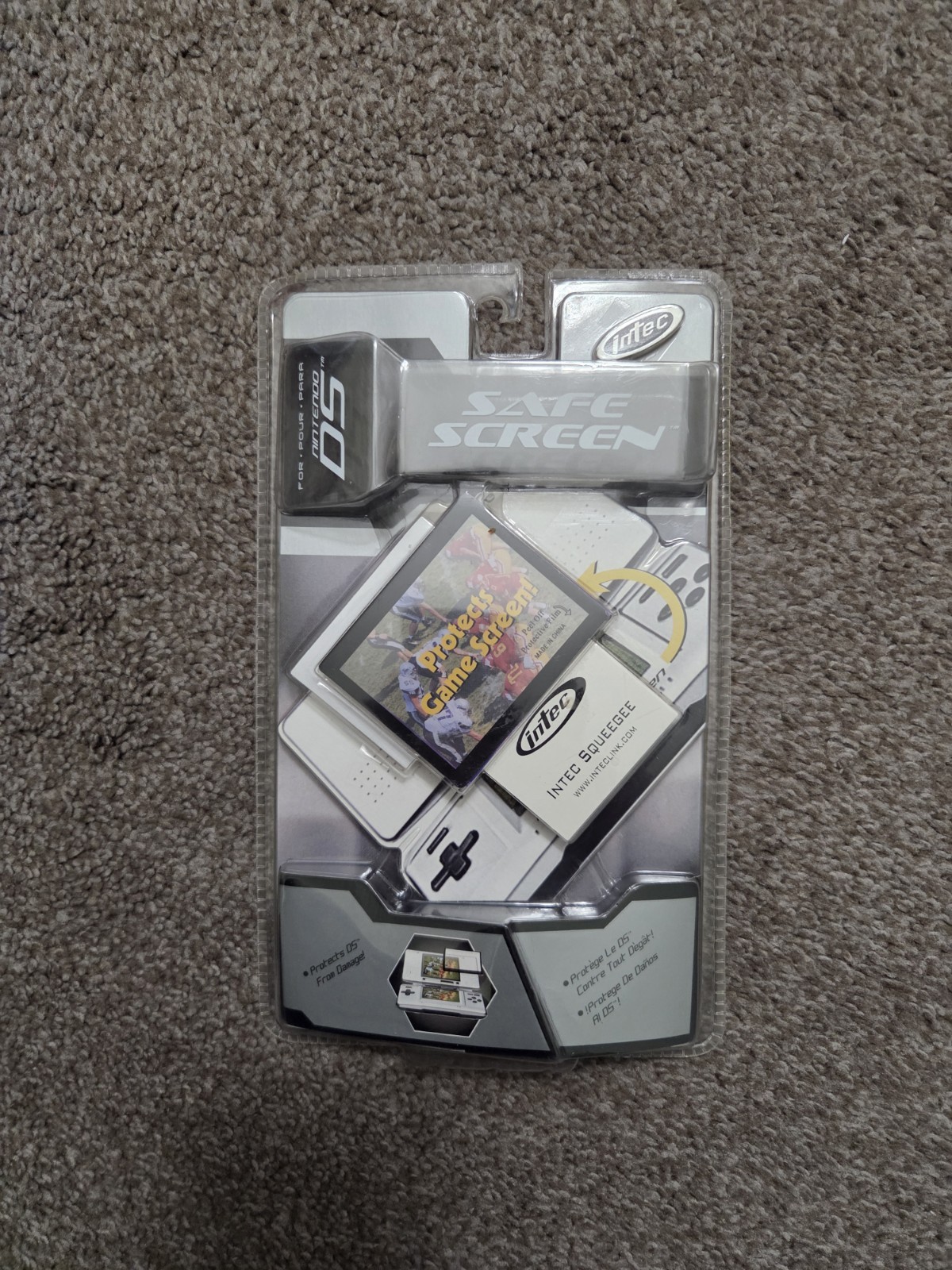 2005 Intec Nintendo DS Safe Screen in the Original Package Never Opened
