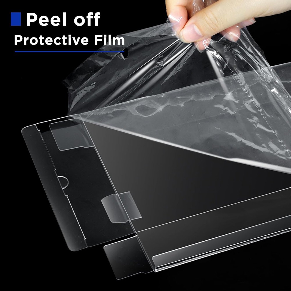50PACK Protector Box Protection Case Sleeve for Nintendo NES Game Cartridge