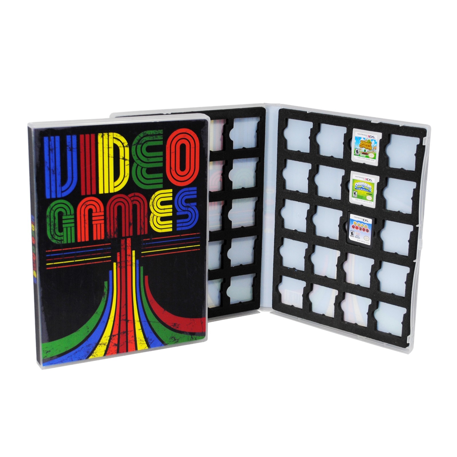 Nintendo DS/3DS Cartridge Game Case, Holds 40 DS or 3DS Cartridges