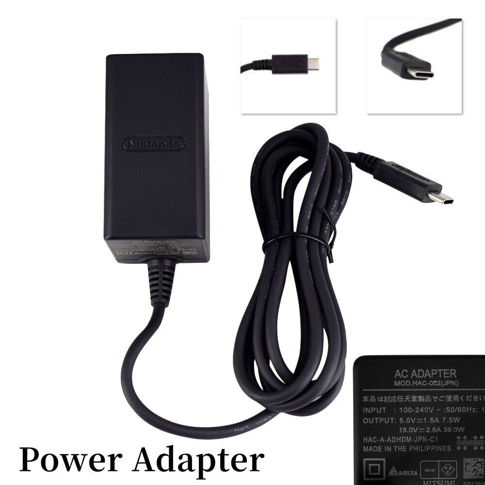 Nintendo Switch Console Screen TV Dock Station With AC Adapter HAC-007