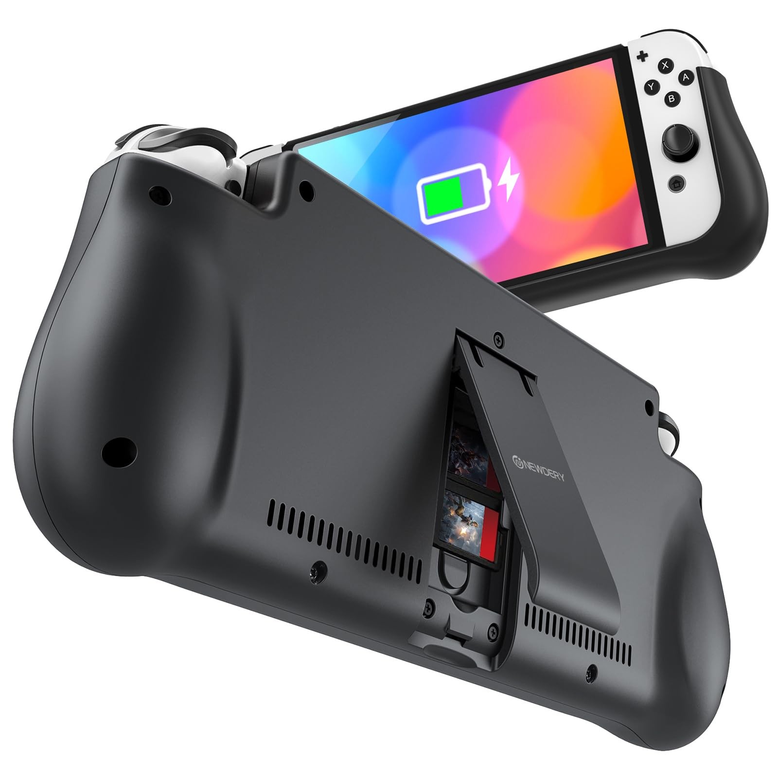 External Battery Station for Nintendo Switch, 10000mAh Backup Portable Charge…