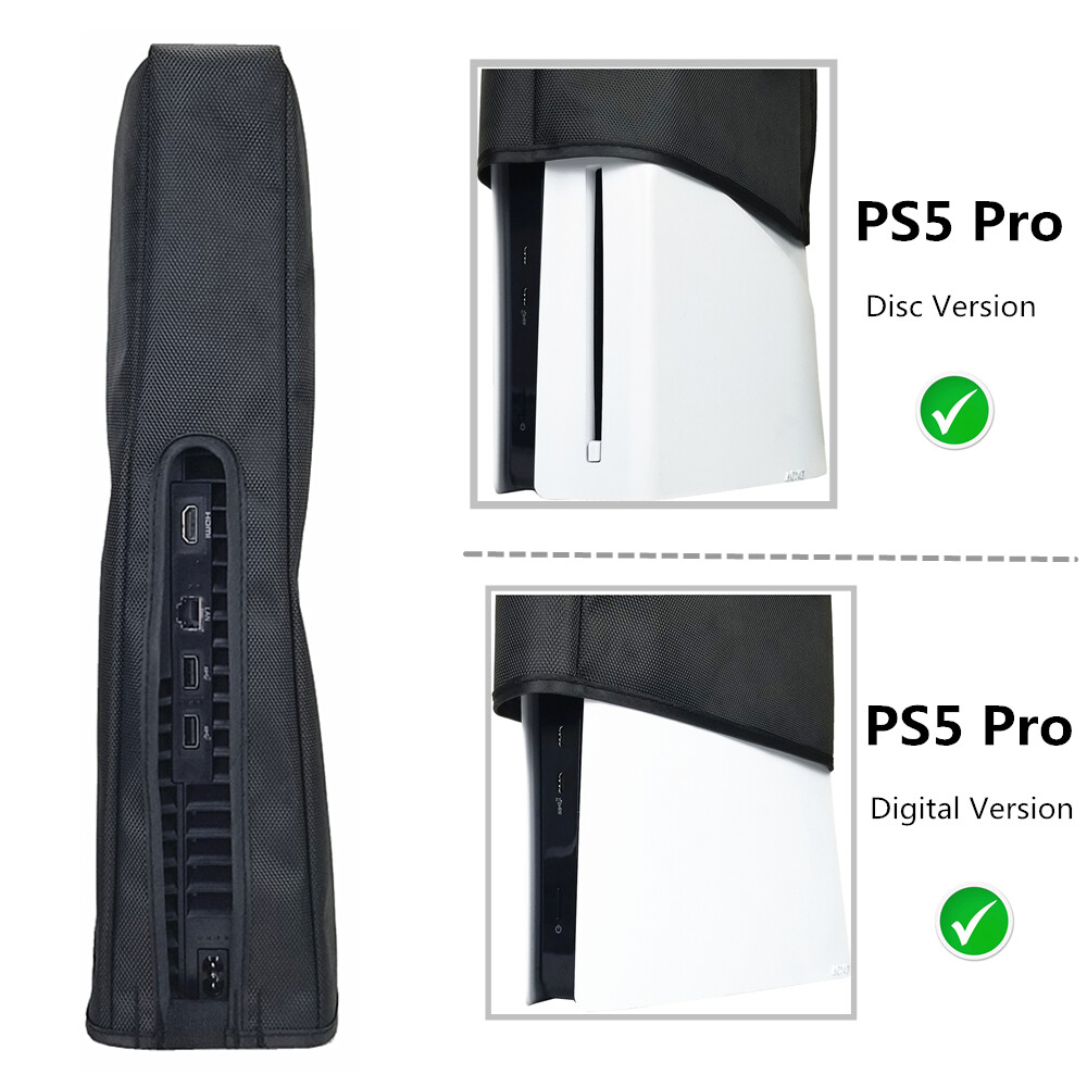 Anti-Scratch Dustproof Sleeve for PS5 Pro Console Vertical Protective Cover Case