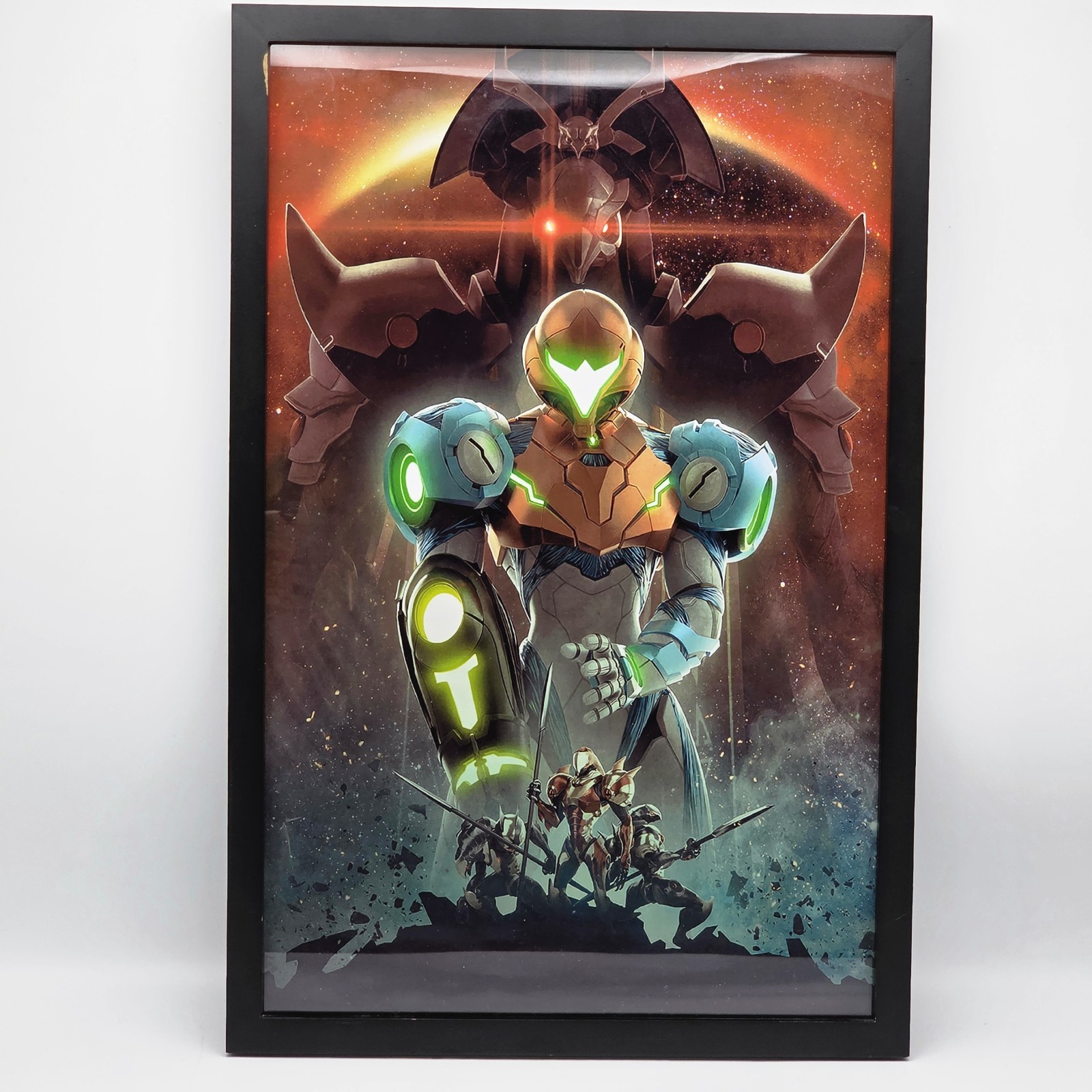 Nintendo NY Metroid Dread Exclusive Poster With Frame