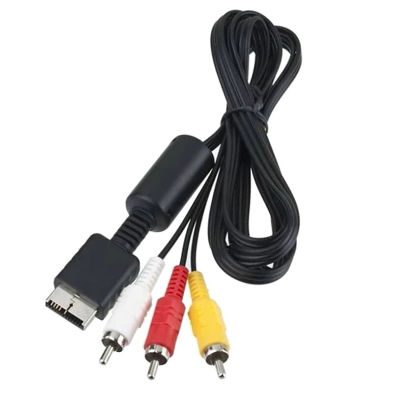 1.8m/5.9ft RCA Video AV Stereo Composite Adapter Cable For for