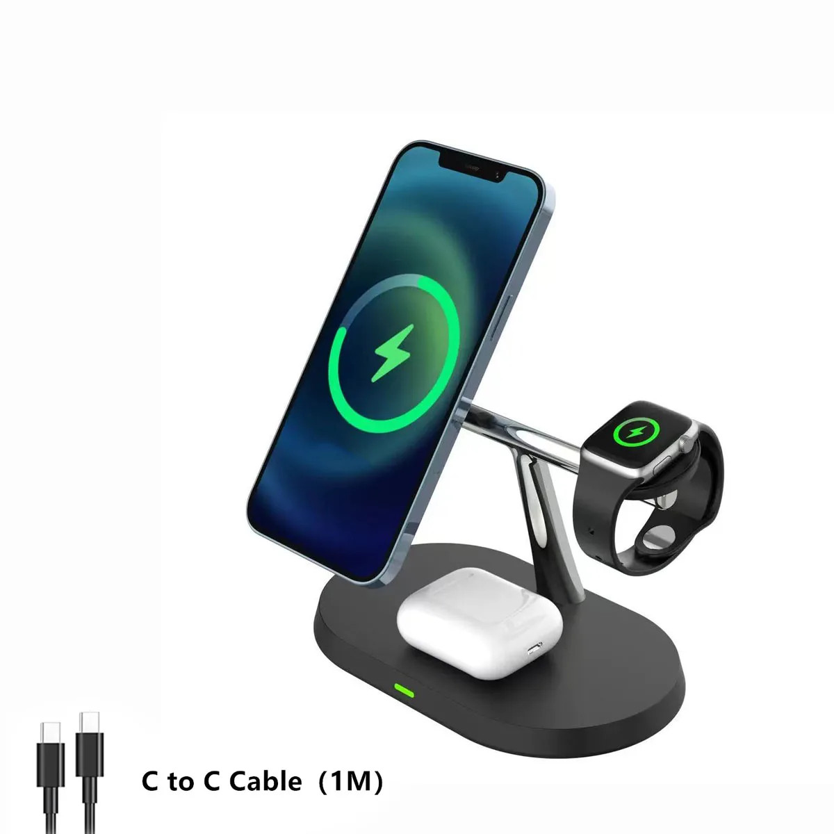 3 In 1 Magnetic Wireless Charger Stand