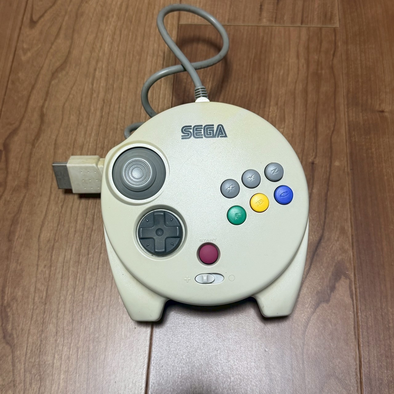 Sega Saturn Official Controller pad HSS-0137 3D multi white japan 2