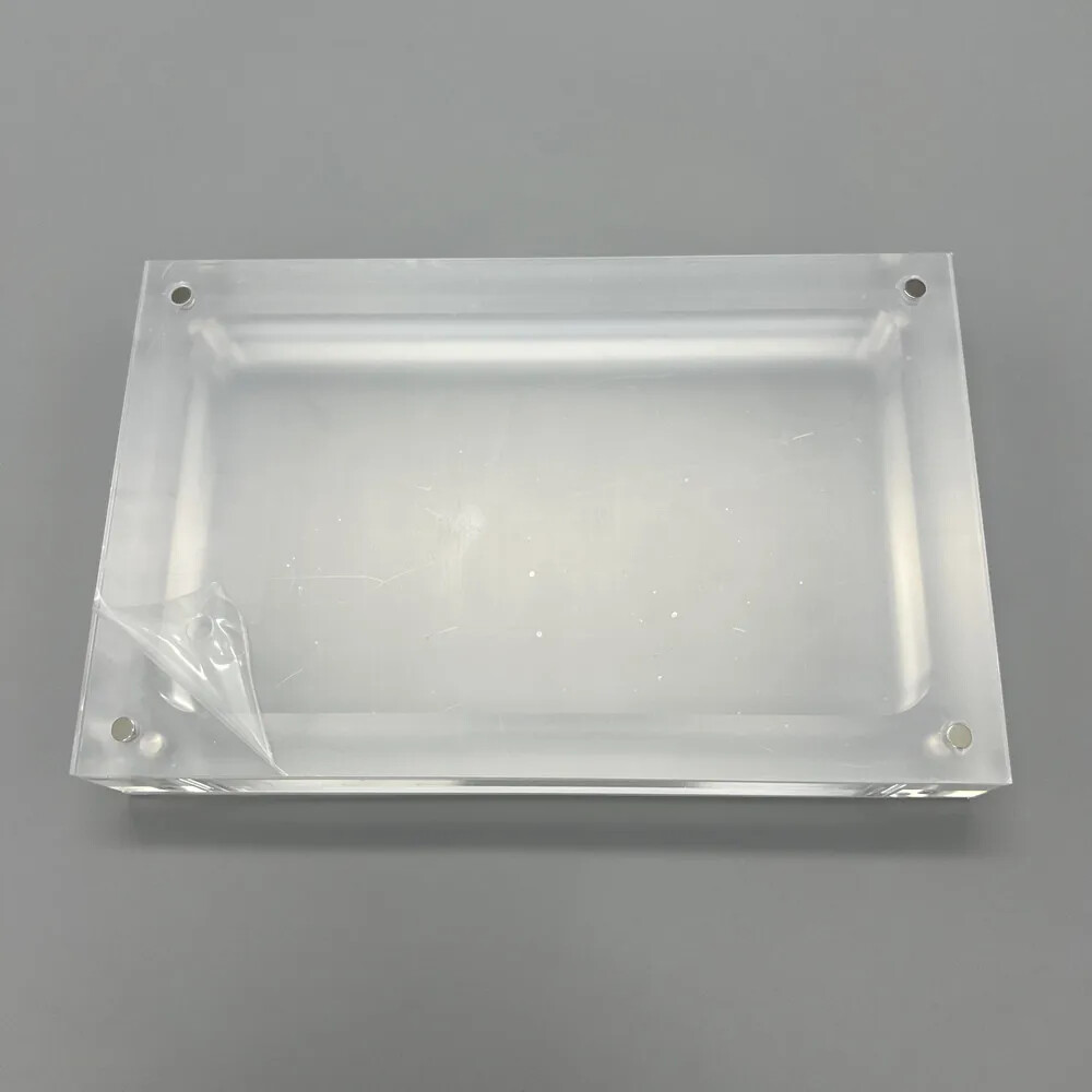 For Nintendo DSi XL LL Console Acrylic Clear Magnetic Display Box Collectors