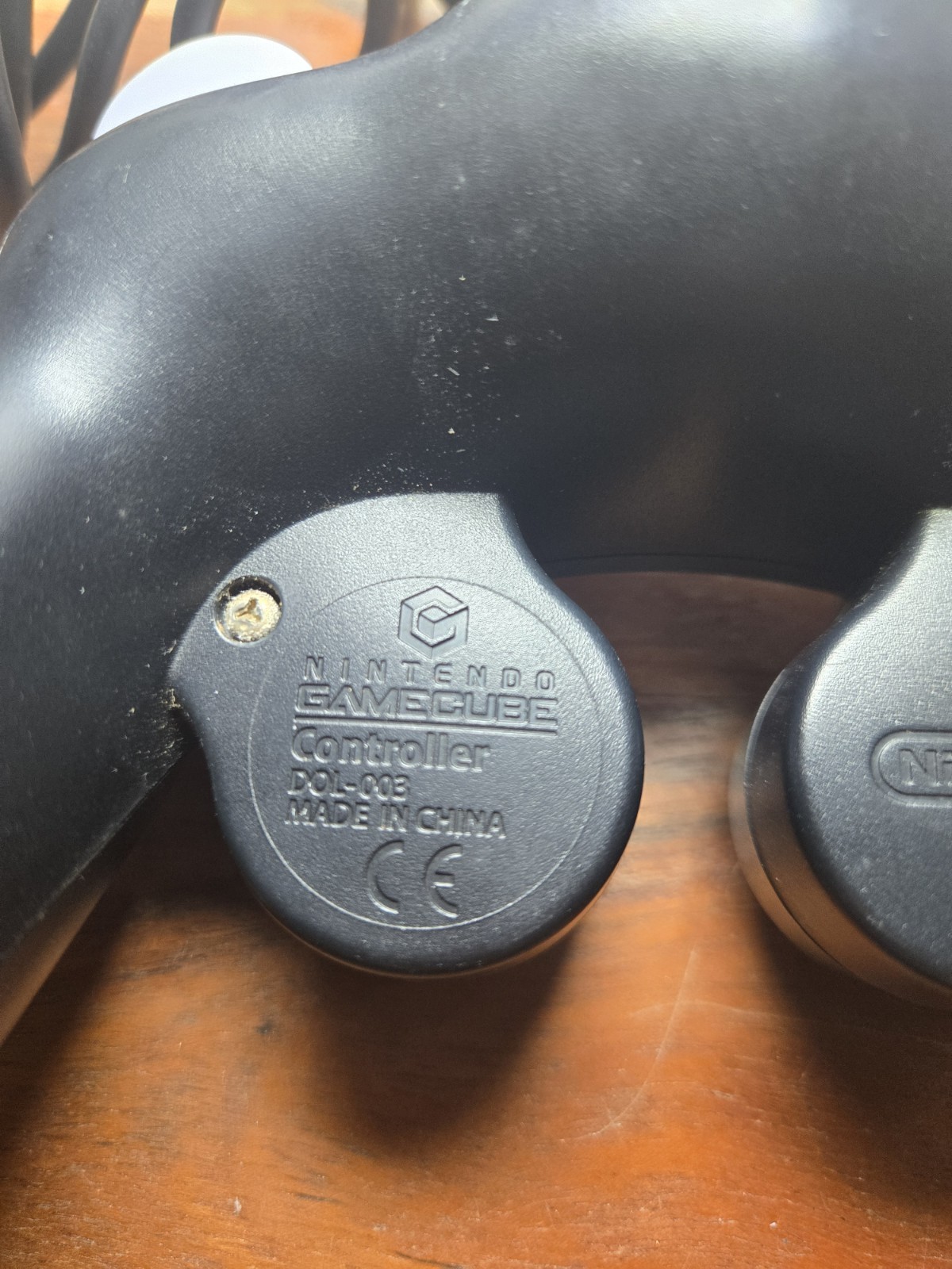 Black Gamecube Controller OEM Nintendo DOL-003 Wired Tested Authentic
