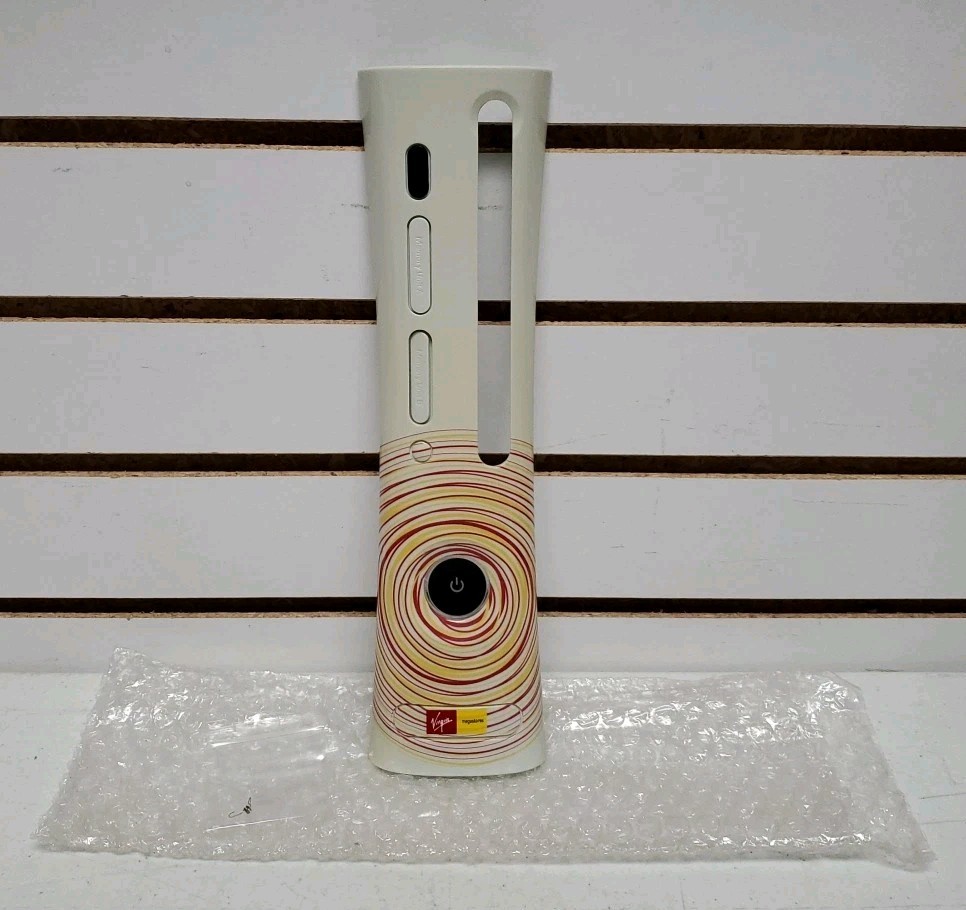 Virgin Mobile Xbox 360 Faceplate (Unbranded) Pre-Owned, Damaged *READ*