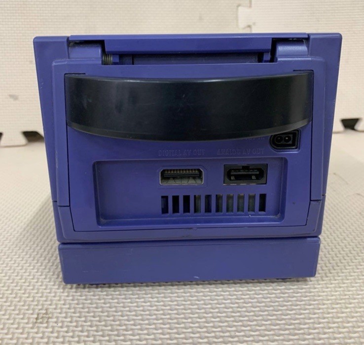 Nintendo GameCube Console Indigo DOL-001 Tested Working NTSC-J Japan Purple