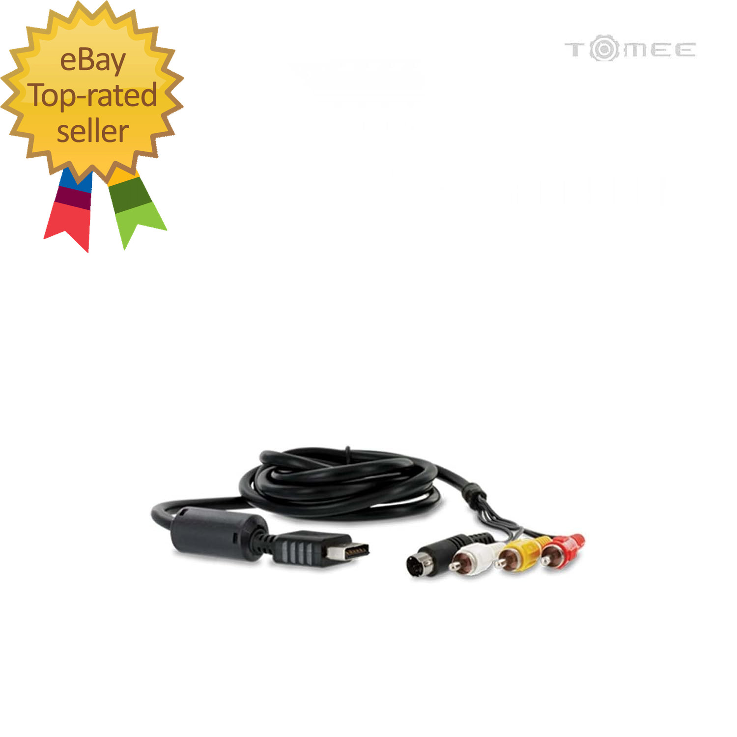 S-Video AV Cable for PS3/ PS2/ PS1, Audio Video TV Cord Compatible with Playstat