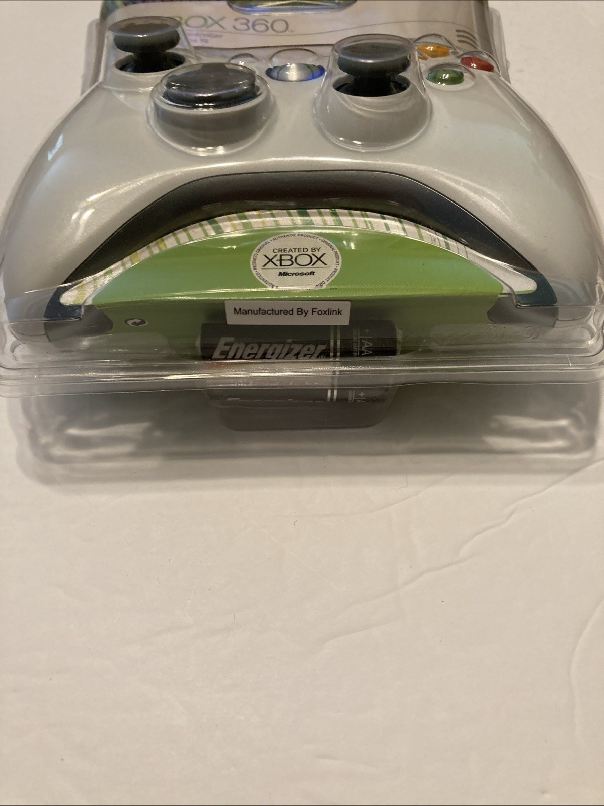 Microsoft Xbox 360 OEM Wireless White Controller 84F-00001