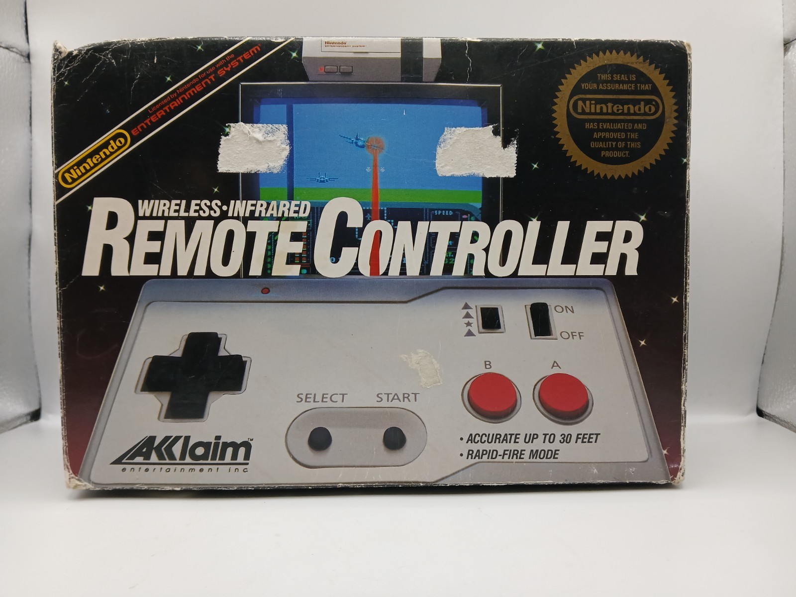 Vintage: Nintendo Wireless Infrared Remote Controller in Box. Tested. Works