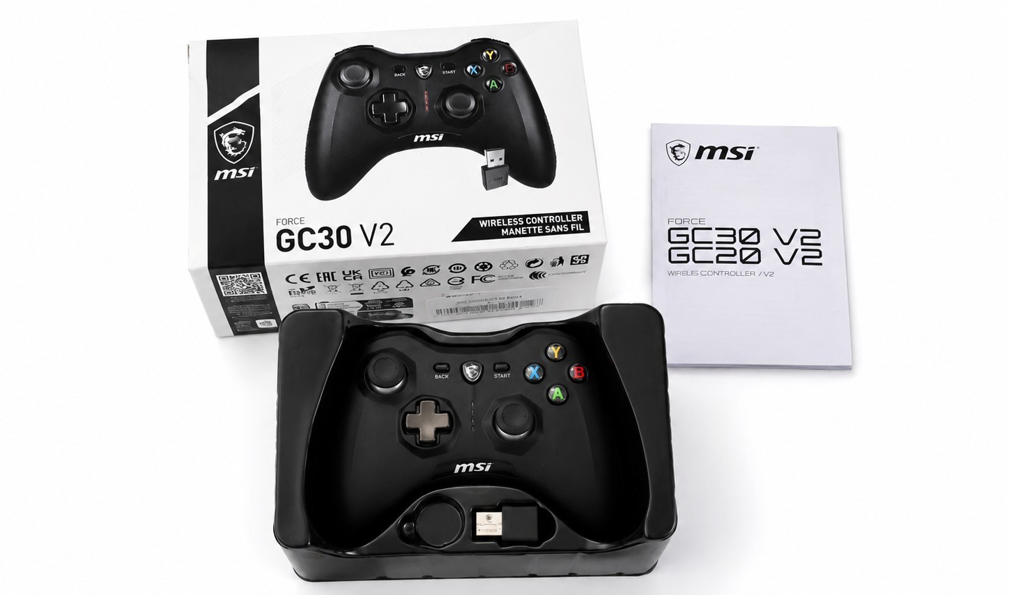 MSI Force GC30V2 Wireless Gaming Controller-USED