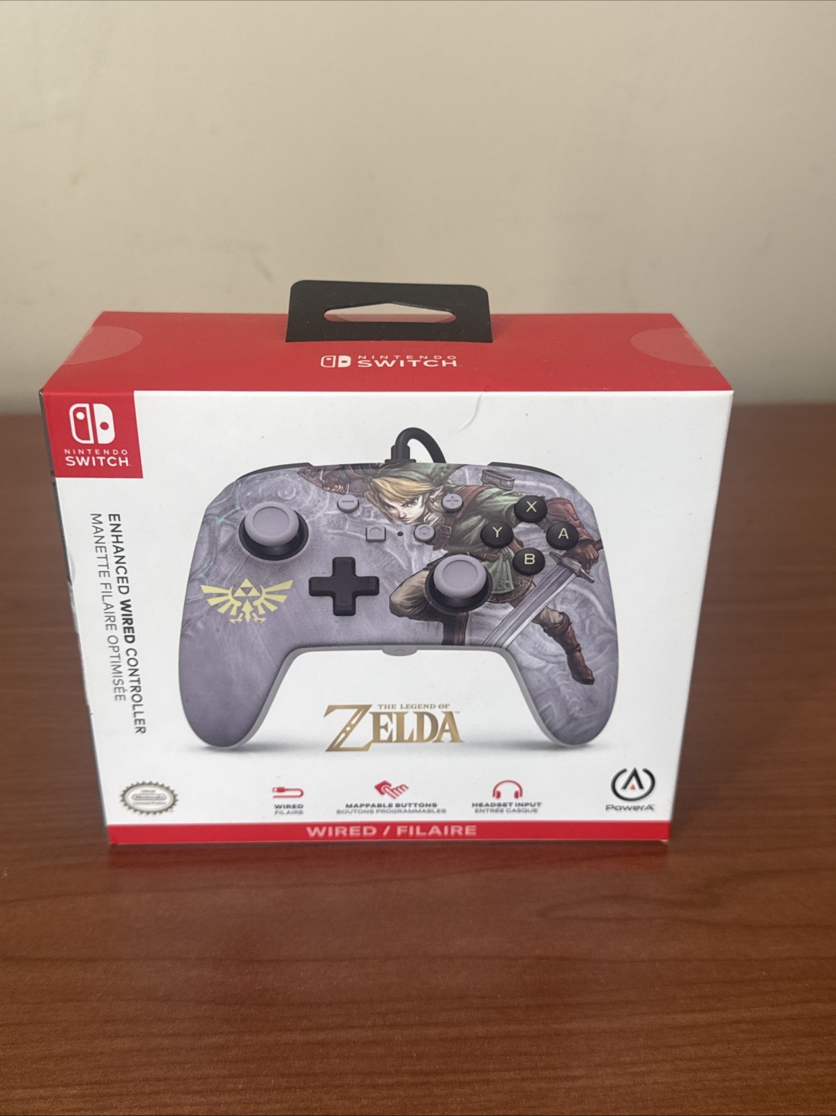 PowerA Enhanced Controller Wired Valiant Link – Brand New – Nintendo Switch