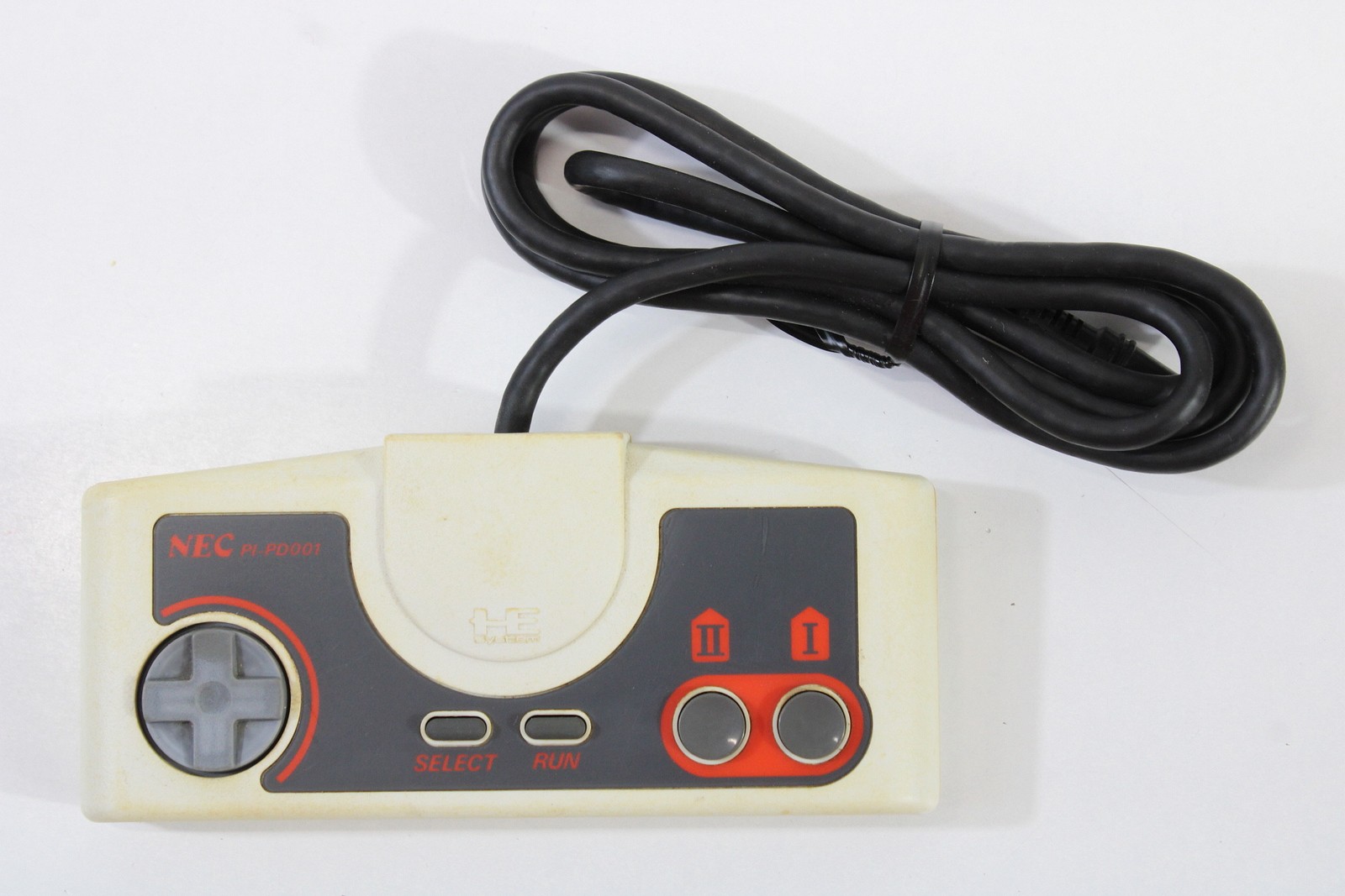 PC Engine PI-PD001 White Red Controller Pad NEC PCE Japan Import US Seller TC69