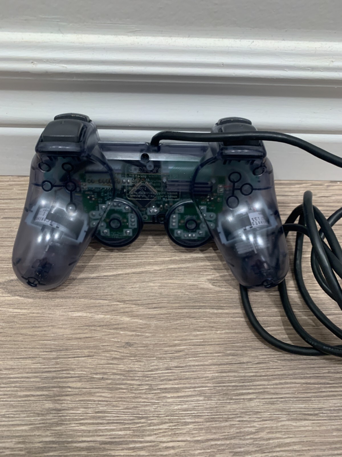 Sony PlayStation 2 PS2 Controller DualShock 2 Clear Smoke Gray SCPH-10010