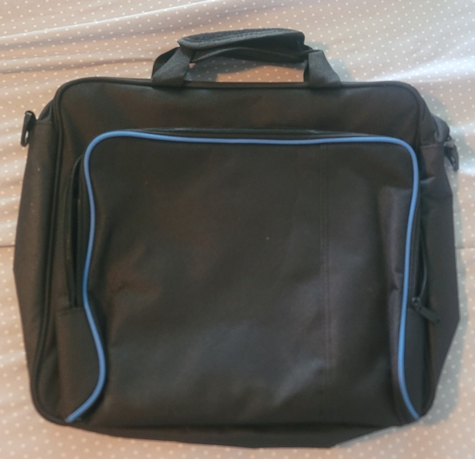Black Travel Carry Bag for PS4 PlayStation 4 Console Shoulder Carrying Game Case