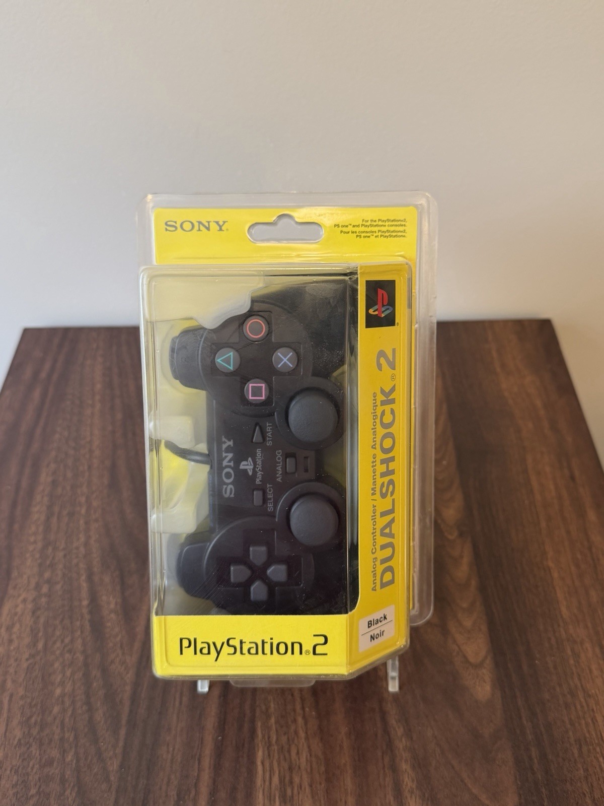 Sony PlayStation 2 DualShock 2 Black Controller SCPH-10010 • Brand New Sealed