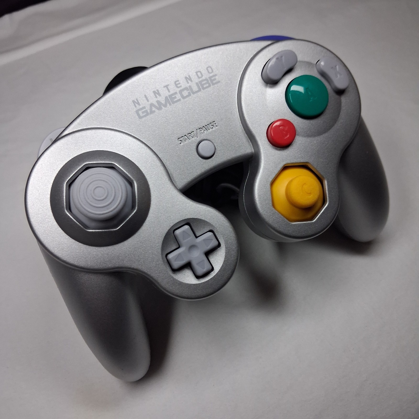 Nintendo Gamecube Controller DOL-003 Generation 3 SILVER Wii SWITCH Compatible