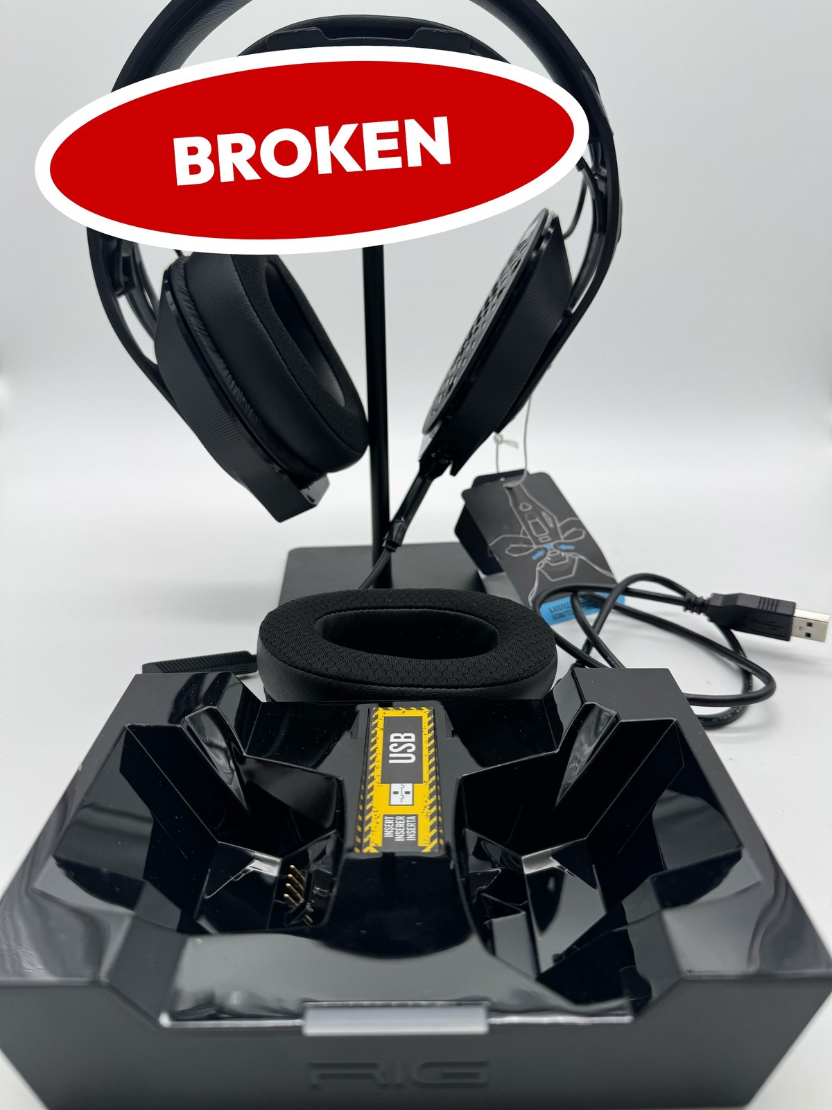 (BROKEN) RIG 800 Pro HX Wireless Gaming Headset Dolby Atmos Xbox Series X S (3)