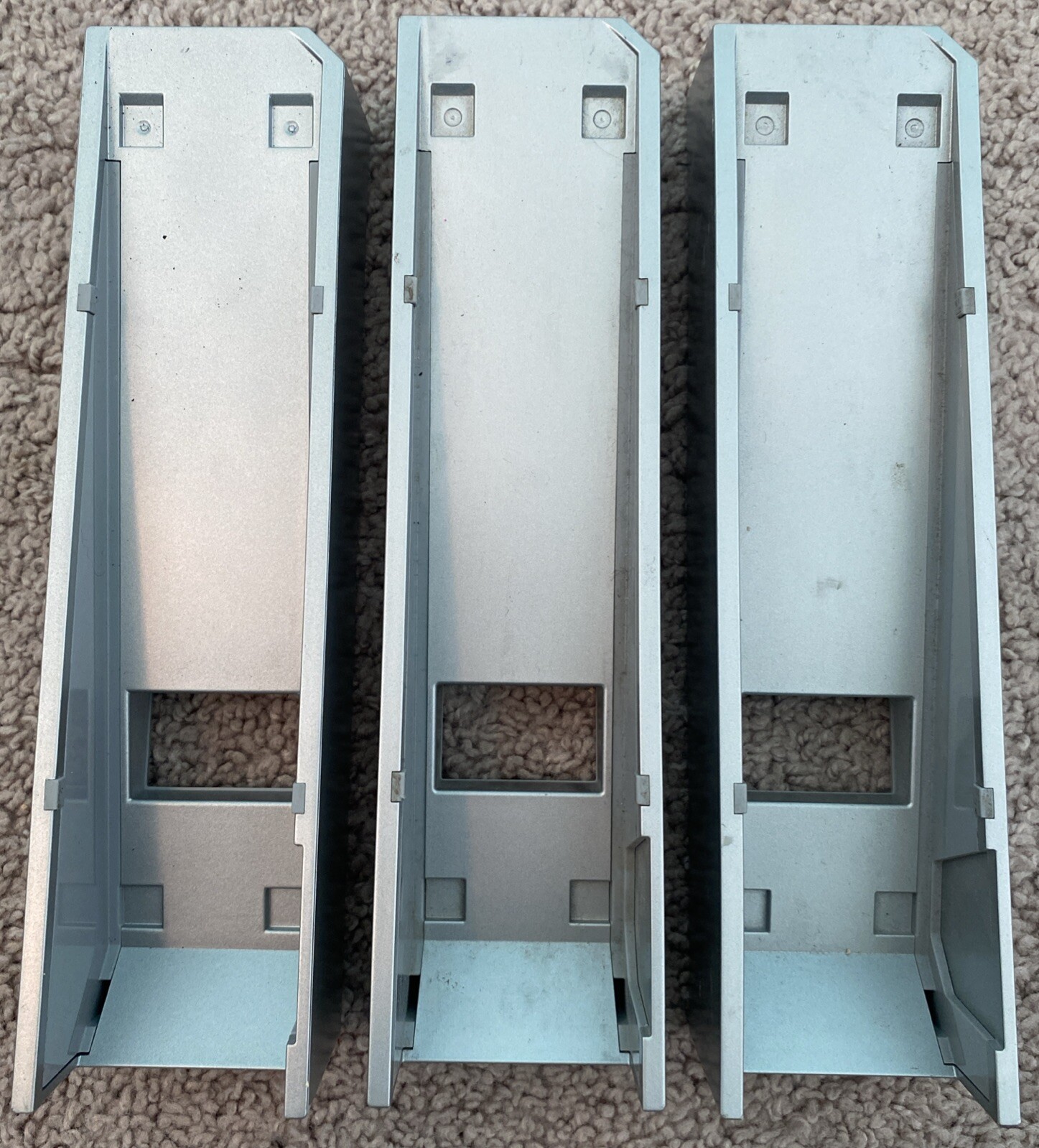 Lot Of 3 OEM Nintendo Wii Console Vertical Stands RVL-017