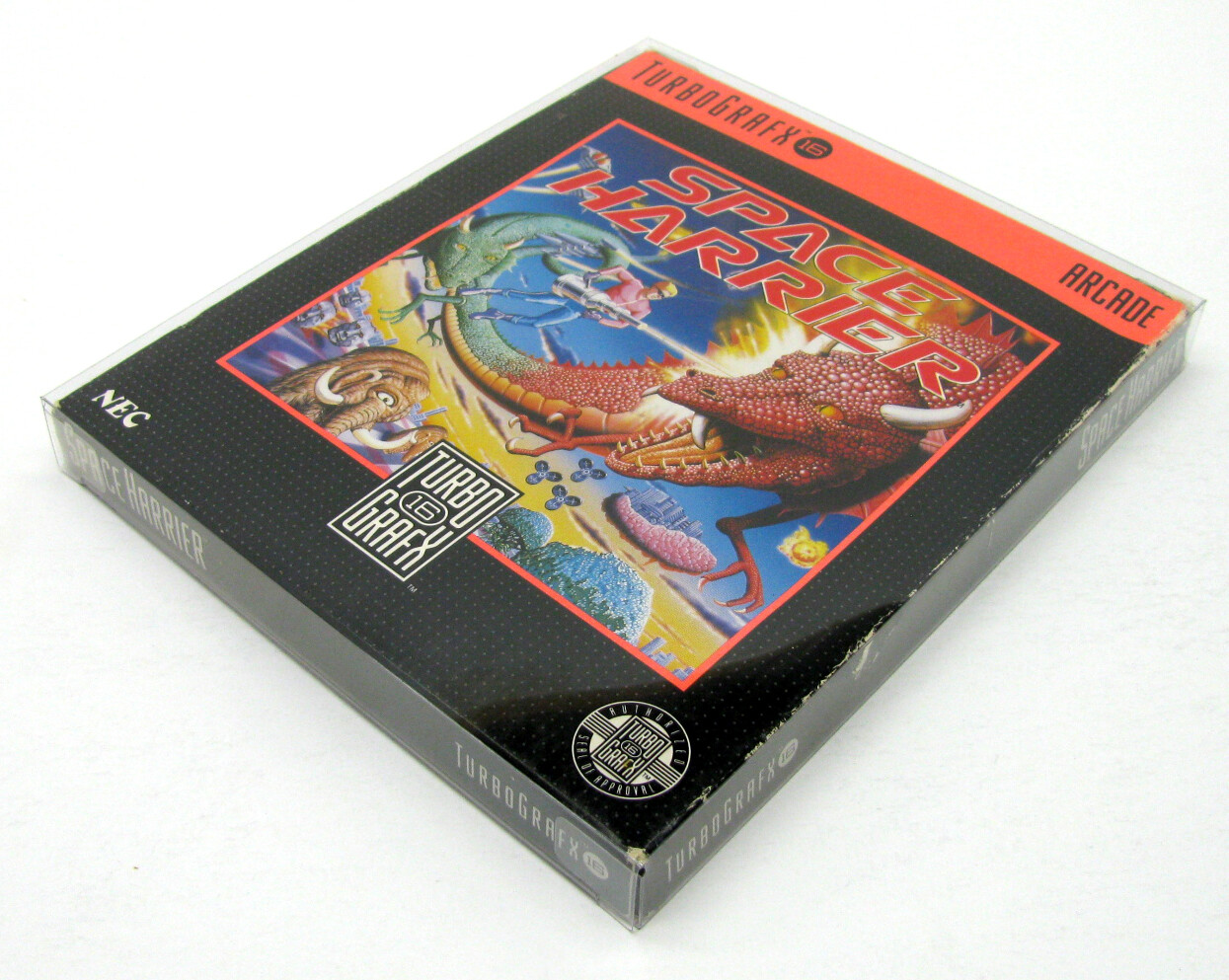 1X TURBOGRAFX 16 CIB GAME – CLEAR PROTECTIVE BOX PROTECTORS SLEEVE CASE