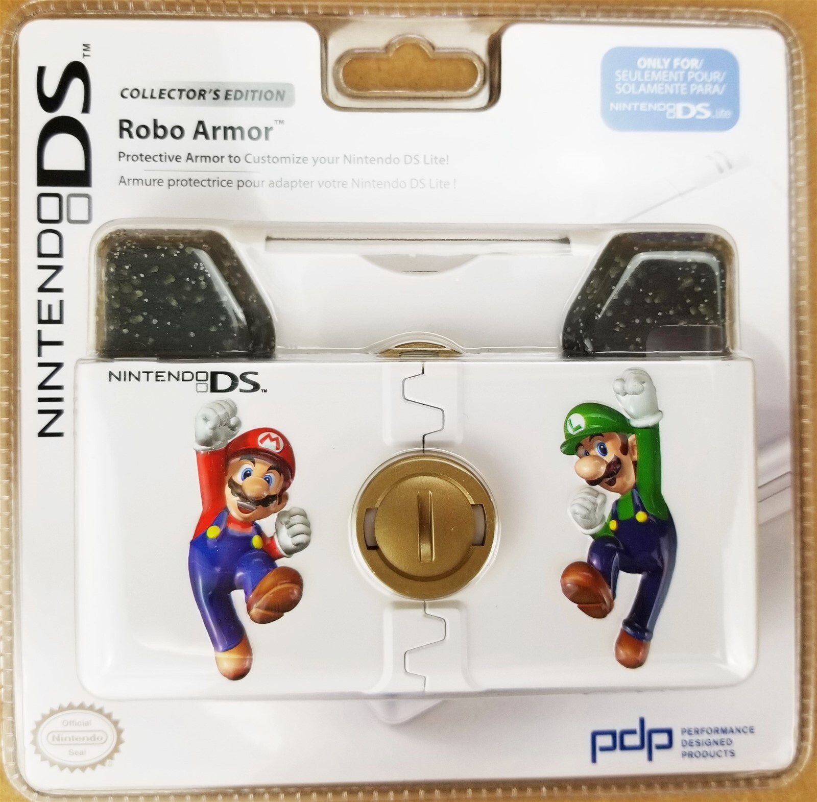 Lot of 100 Mario & Luigi Nintendo DS Lite Robo Armor Protective Hard Case Shell