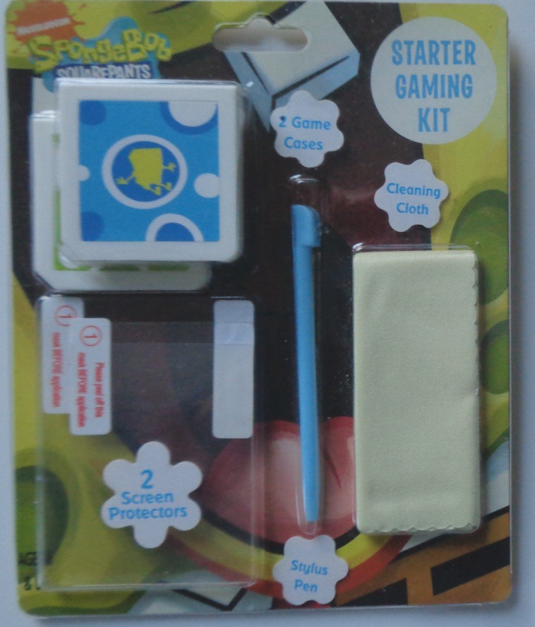 SpongeBob SquarePants Starter Gaming Kit DSL/DSi Nickelodeon NEW
