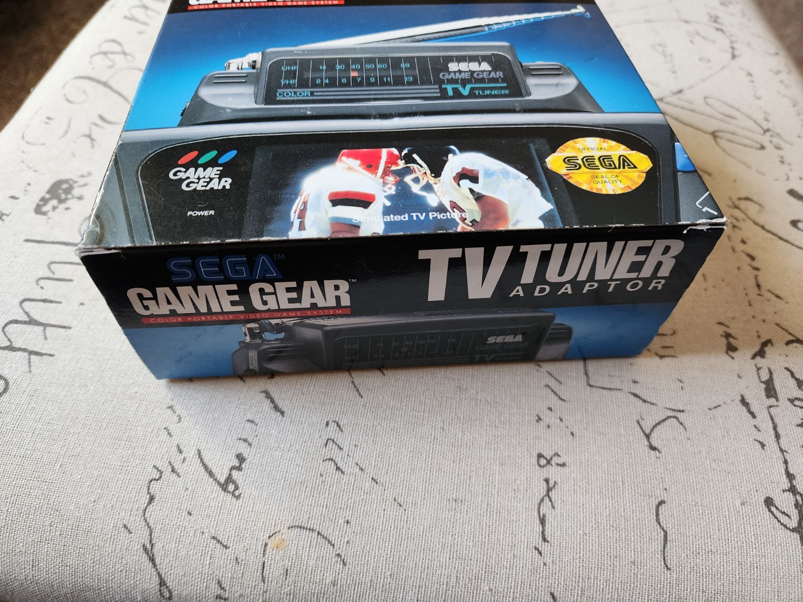 Sega Game Gear TV Tuner MK-2101 With box, manual, tray insert 1991