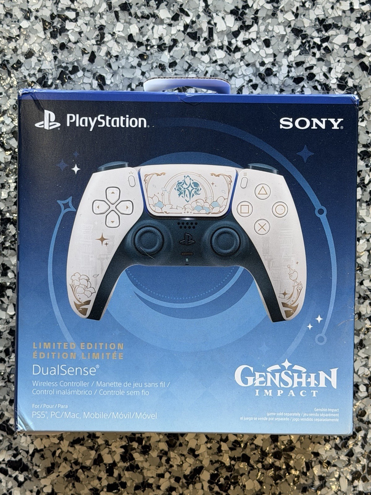 Sony DualSense Genshin Impact Limited Edition Wireless Controller for PS5, PC