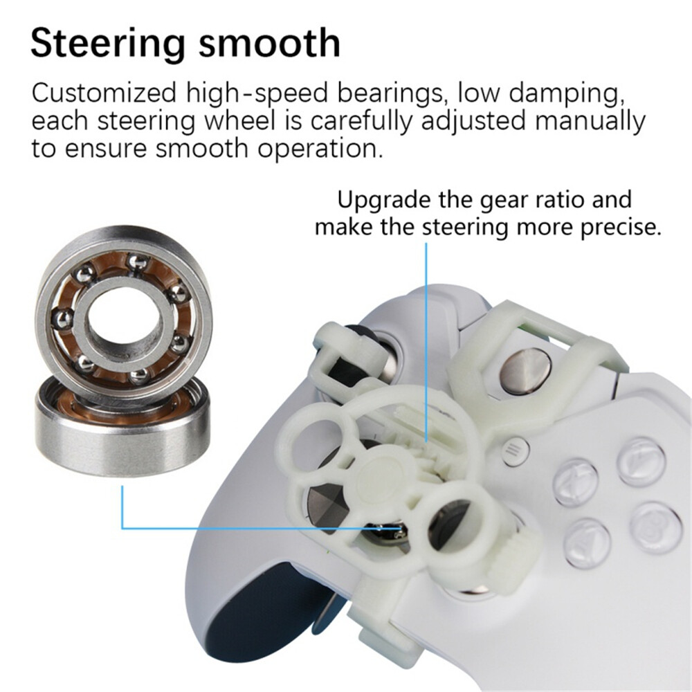 Racing Game Mini Steering Wheel Auxiliary Joystick Gamepad For Xboxone/X/S/Elite