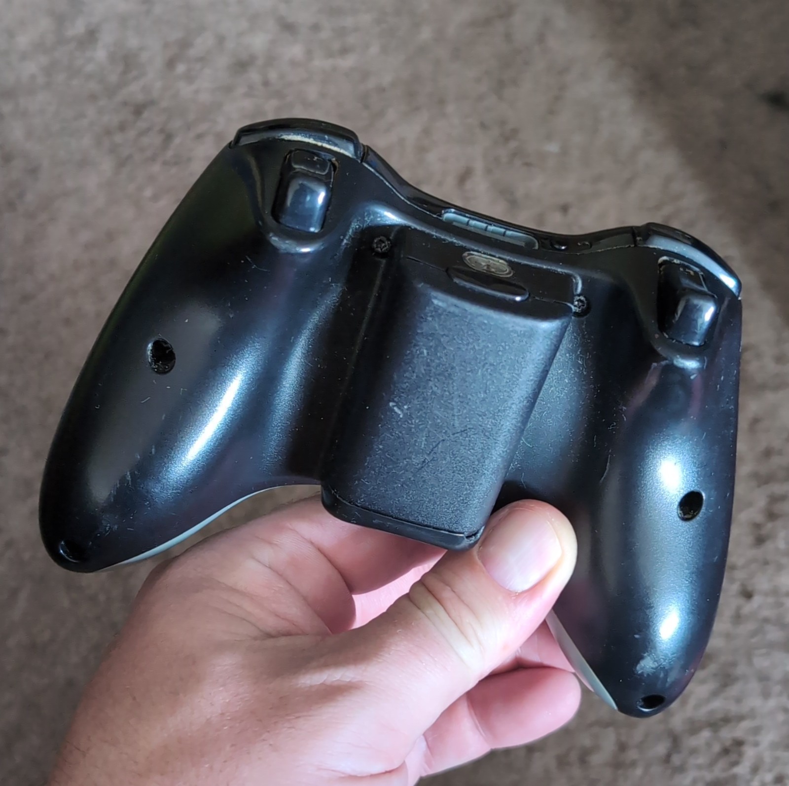 Microsoft Xbox 360 Wireless Controller Gamepad for Console – Black/Blue