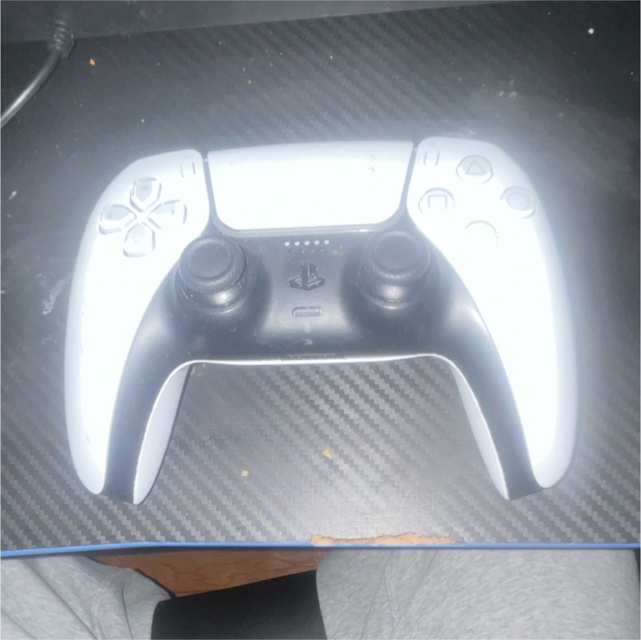Sony DualSense Wireless USB-C Ergonomic Controller White Black for PlayStation 5