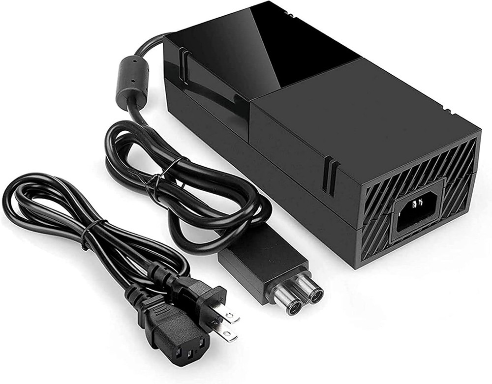AC Power Adapter Cable Plug with Power Cord for XBOX ONE Gaming Console, New