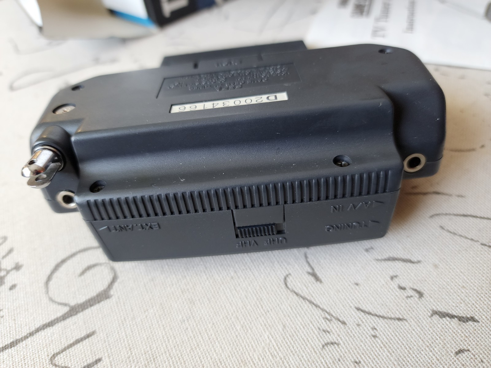 Sega Game Gear TV Tuner MK-2101 With box, manual, tray insert 1991