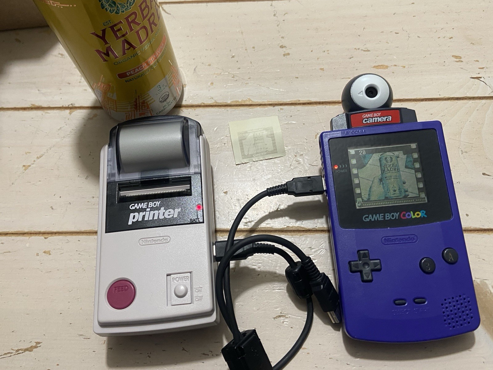 Nintendo Gameboy Printer and Camera w/ Manuals & Extra Paper. Tested-Works!