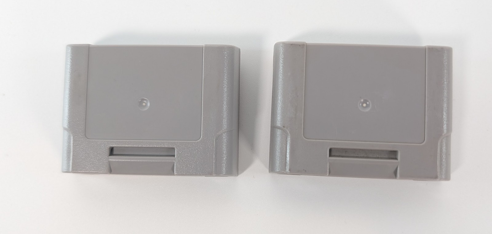 N64 Controller Pak NUS-004 OEM Authentic Nintendo 64 Memory Card (2) – Tested