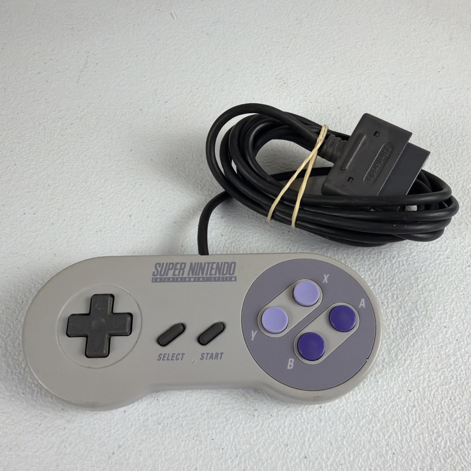 SNES Super Nintendo SNS-005 Original Controller OEM Tested