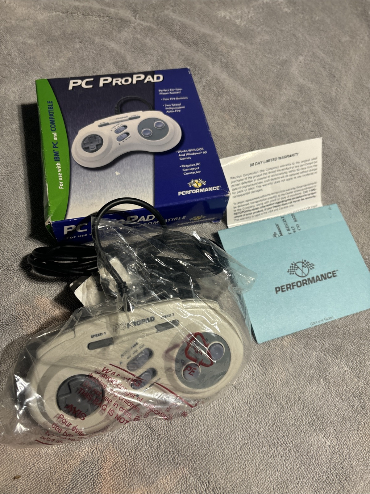 New 1990s PERFORMANCE PC PROPAD See All Pics And Description
