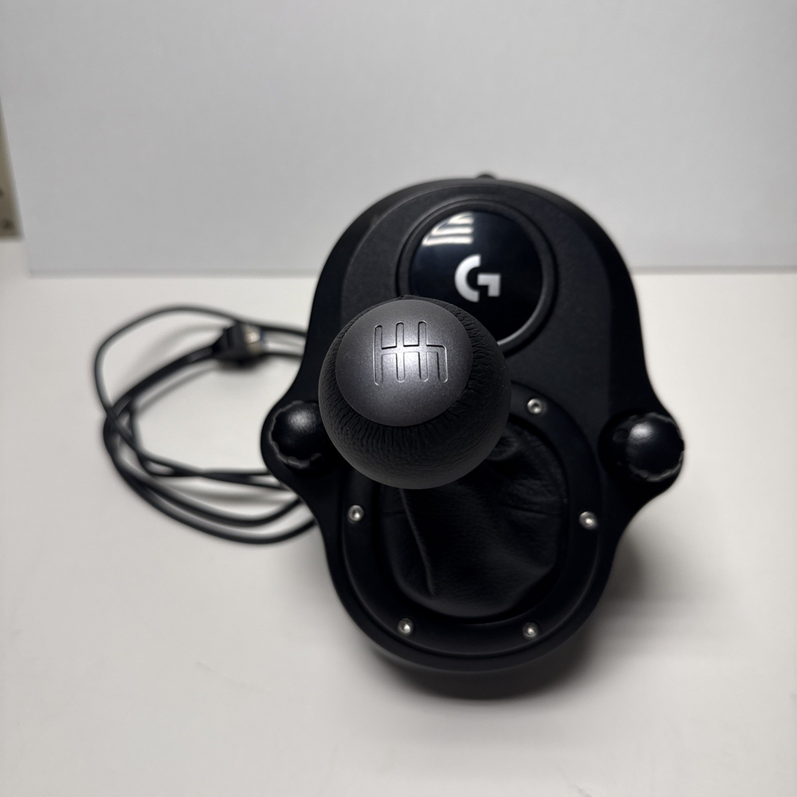 Logitech Driving Force 6-Speed Shifter With Push Down Reverse Open Box