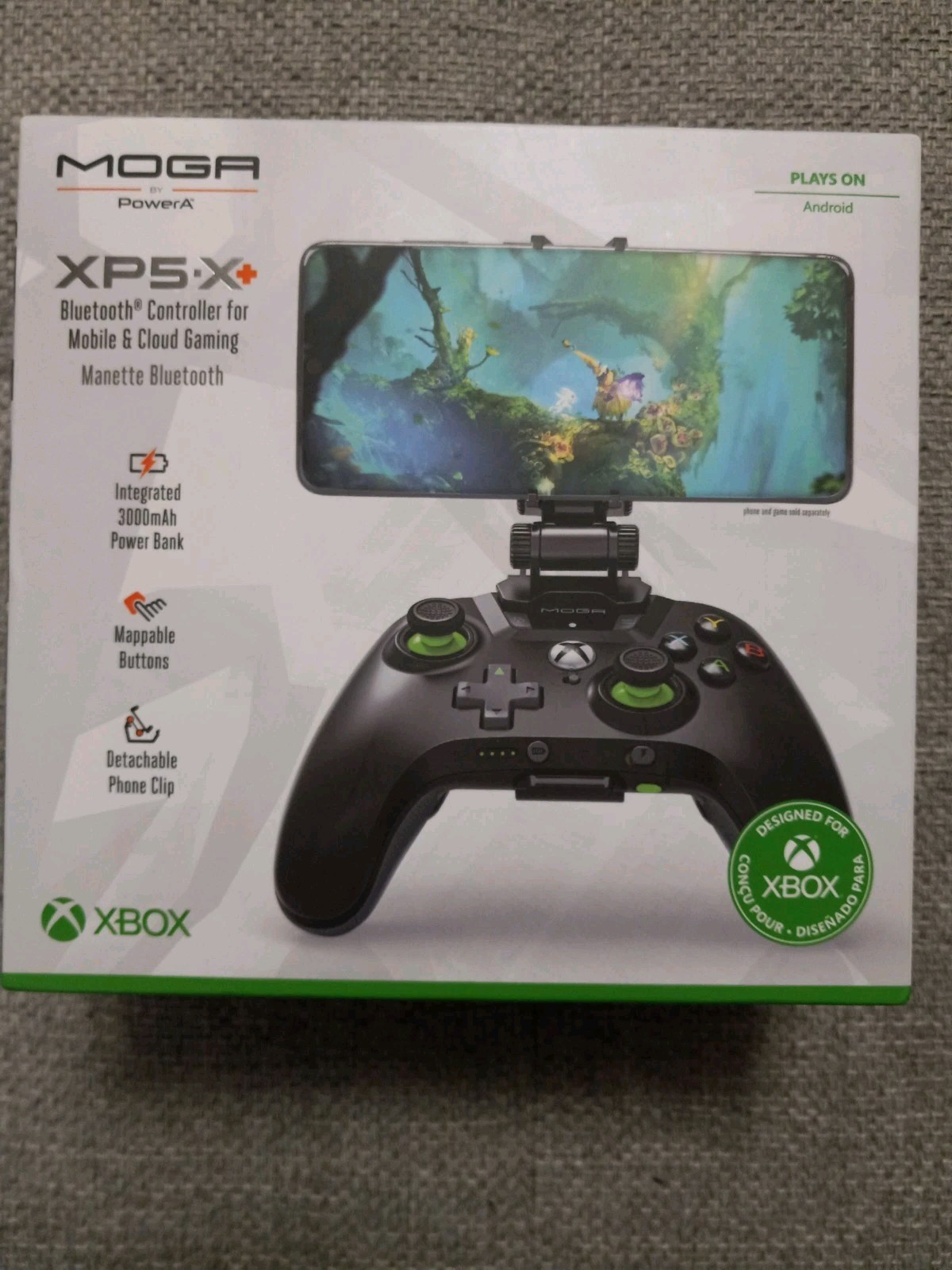 New PowerA MOGA XP5-X+ Bluetooth Xbox Controller for Android Mobile/Cloud